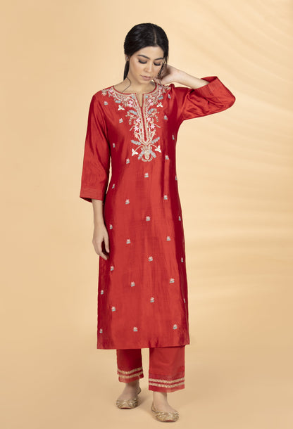 Ivory & Yellow Shaded Set